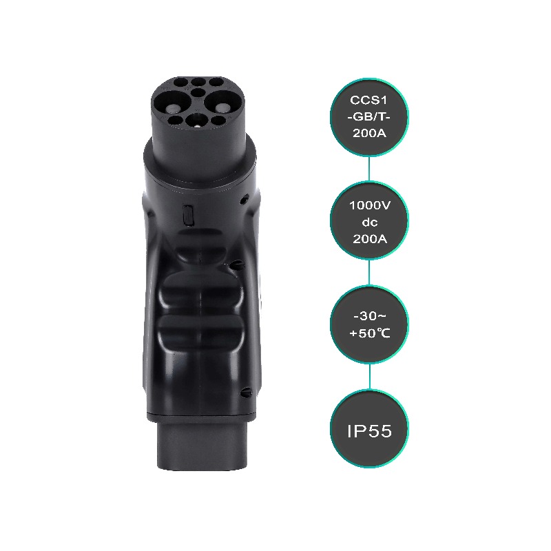 Adaptor Combo Charger Kendaraa - Gb/T To Ccs2 200A Fast Charging Adapter ulasan dan harga