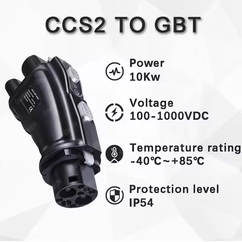 Adaptor Pengisi Daya Mobil Lis - Gb/T To Ccs2 200A Fast Charging Adapter ulasan dan harga
